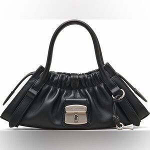 Marc Jacobs Black Leather Shoulder Bag PRISTINE CONDITION
